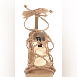 Nine West Glaven tan  Strappy Heels
